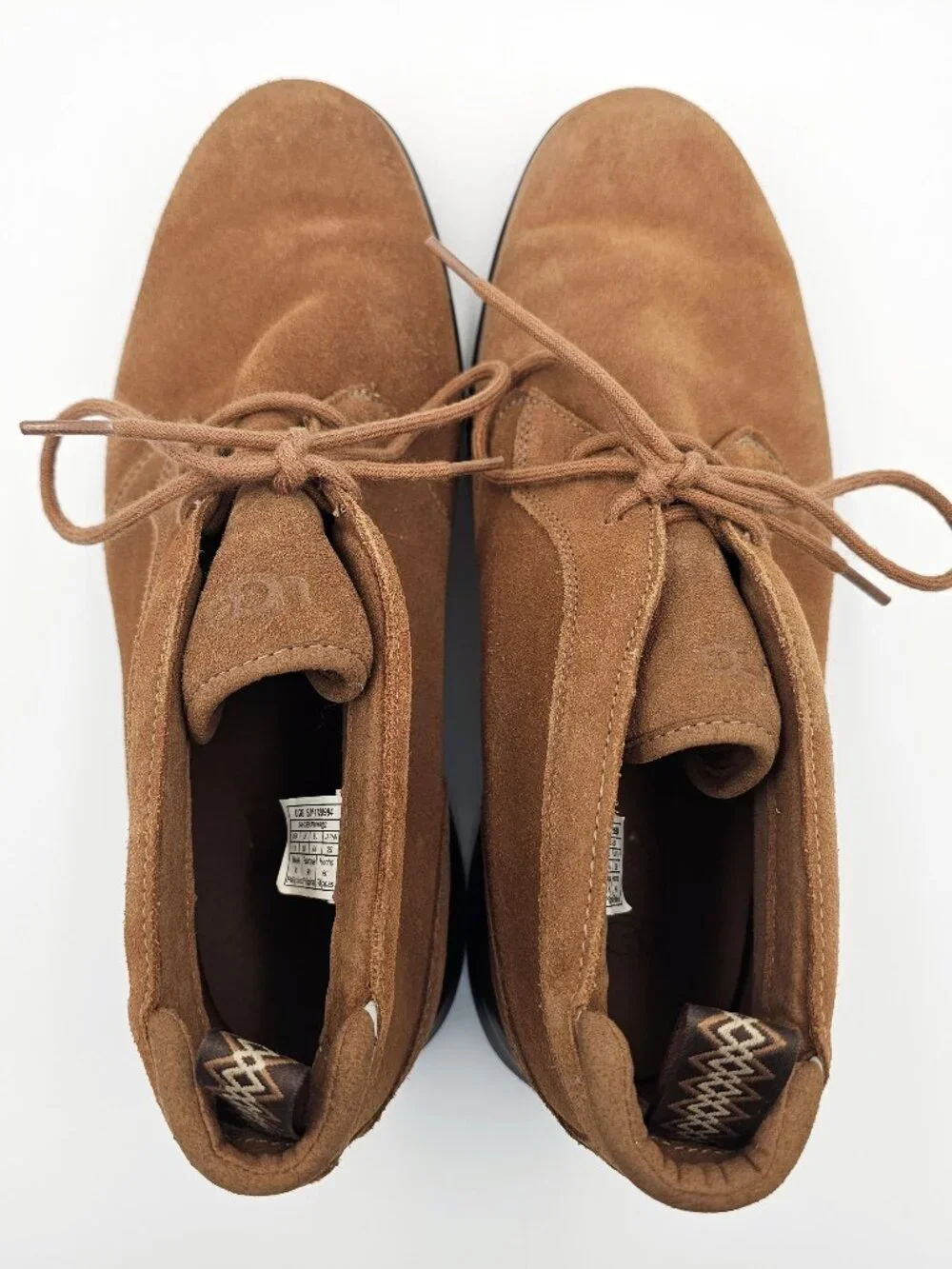 UGG Union Chukka Suede Lace Up Chukka Boots Chestnut 1120984 Men’s Size 11